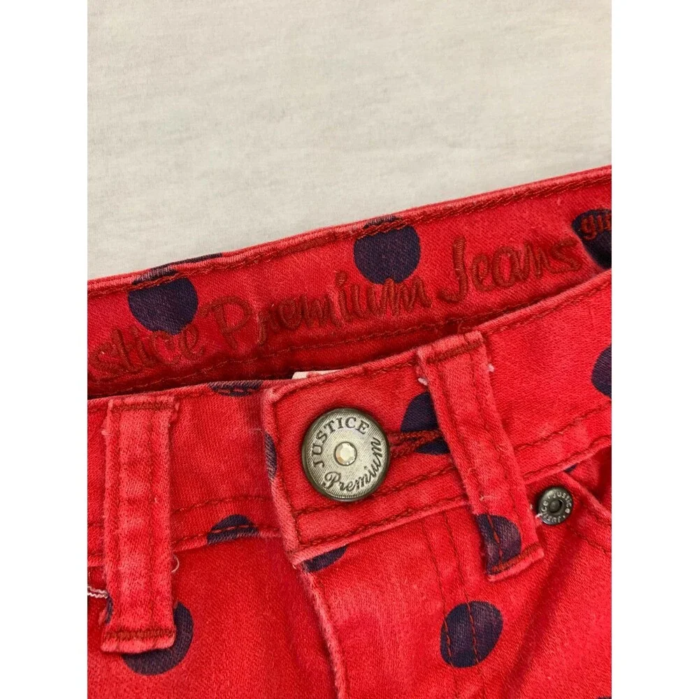 JUSTICE PREMIUM SIMPLY LOW GIRLS SKINNY JEANS SIZE 10S